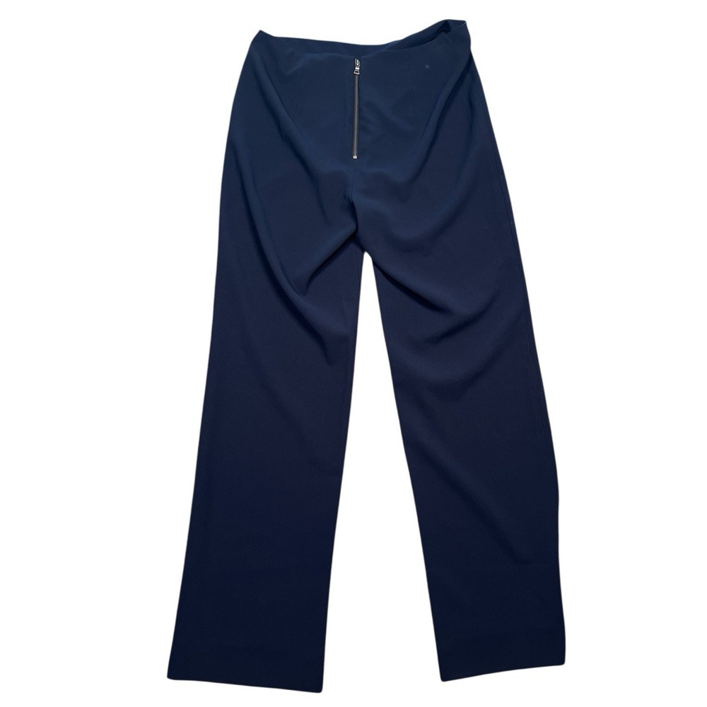 Alice + Olivia classic blue straight leg 28X28 casual dress pants size 6 - Picture 2 of 3